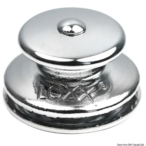 Osculati - Loxx female snap fastener chromed brass 15 mm - 10.440.02 product image