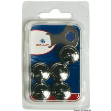 Osculati - Loxx female snap fasteners Blister N. 5 - 10.440.50 product image