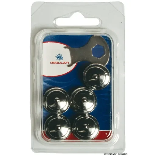 Osculati - Loxx female snap fasteners Blister N. 5 - 10.440.50 product image