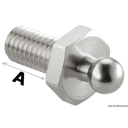 Osculati - Loxx SS male snap fastener w/screw+nut - 10.442.10 product image