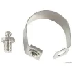 Osculati - SS clamps for use with Tenax fasteners 25 mm - 10.445.25 product image
