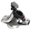 Osculati - SS base angled recess fit 2 contacts black - 11.000.08 product image