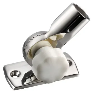 Osculati - SS adjustable base w/white knob - 11.000.19 product image