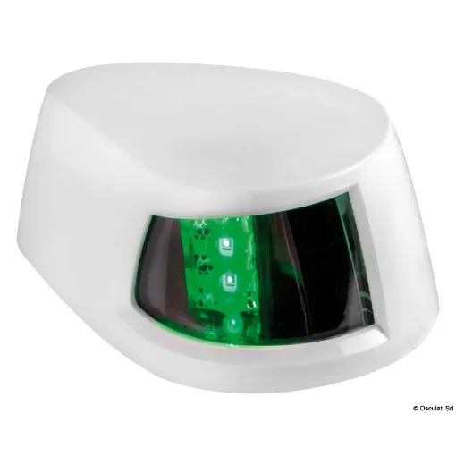 Osculati - Navigation light DX 112.5&amp;#176; green light, horizontal - 11.034.02 product image