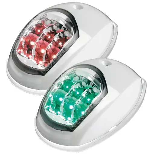 Osculati - Evoled navigation lights white ABS left + right (Blister) - 11.039.01 product image