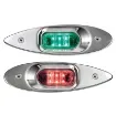 Osculati - Evoled Eye low consumption LED navigation lights made of mirror-polished stainless steel for built-in bulkhead mounting - 11.043.24 product image