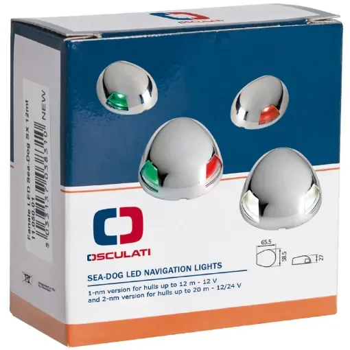 Osculati - Sea-Dog led navigation light 112.5&amp;#176; right 12 m - 11.050.02 product image