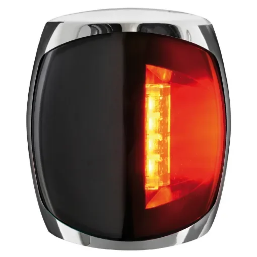 Osculati - Sphera III navigation light 112.5&amp;#176; left inox red - 11.062.21 product image