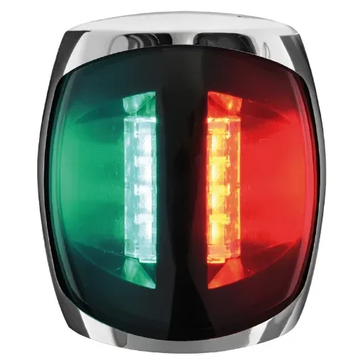 Osculati - Sphera III navigation light 112.5&amp;#176; inox bicolor - 11.062.25 product image
