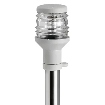Osculati - Compact SS light pole 100 cm white light - 11.112.04 product image