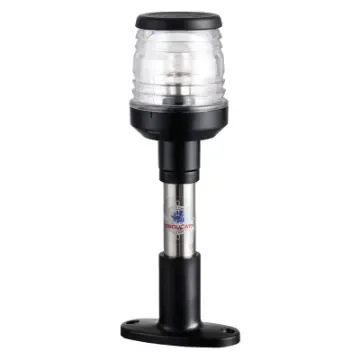 Osculati - Compact SS light pole 20 cm black light - 11.113.20 product image