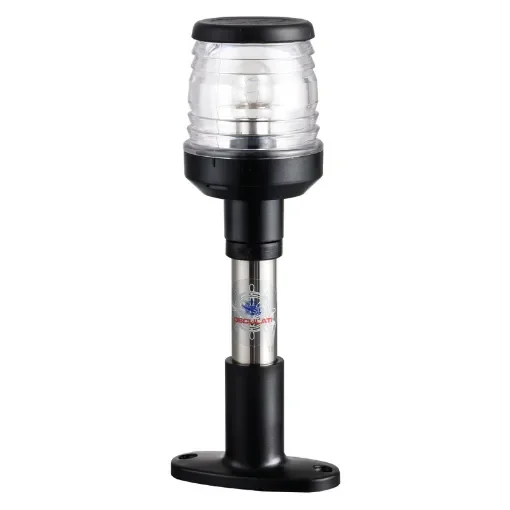 Osculati - Compact SS light pole 20 cm black light - 11.113.20 product image