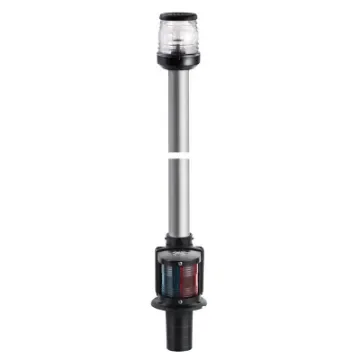 Osculati - Recess black pole 100 cm360&amp;#176; red/green light - 11.125.00 product image