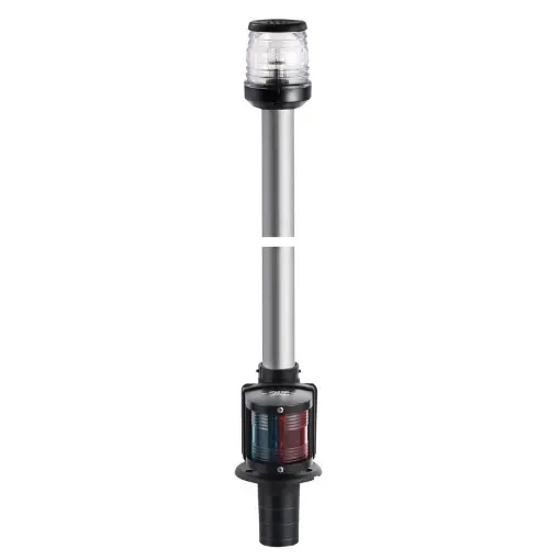 Osculati - Recess black pole 100 cm360&amp;#176; red/green light - 11.125.00 product image