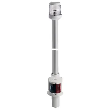 Osculati - Recess white pole 100 cm360&amp;#176; red/green light - 11.125.01 product image