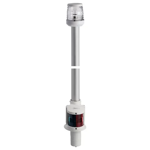 Osculati - Recess white pole 100 cm360&amp;#176; red/green light - 11.125.01 product image