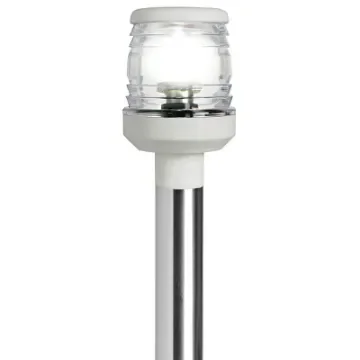 Osculati - SS folding light pole white plastic light 60 cm - 11.130.02 product image