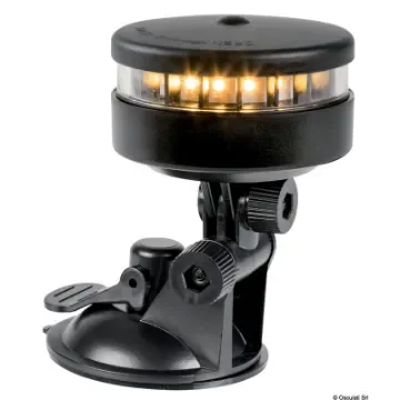Osculati - Luce di via port. 360&amp;#176; bianca supporto a ventosa - 11.139.43 product image