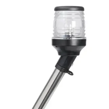Osculati - 360&amp;#176; pull-out black pole light 30&amp;#176; on axis - 11.160.20 product image