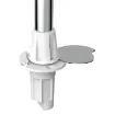 Osculati - Classic 360&amp;#176; pull-out pole w//base white plastic 60cm - 11.164.08 product image