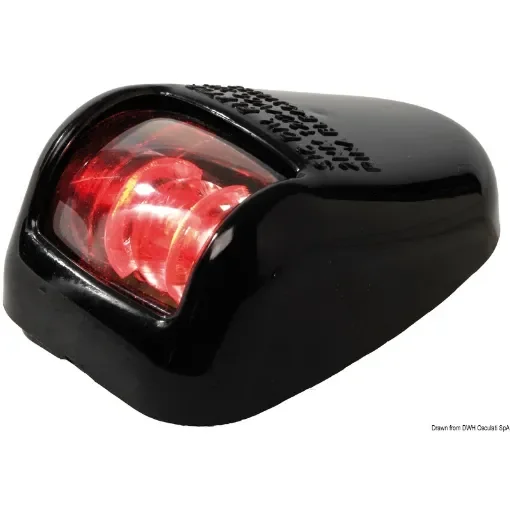 Osculati - Orions black/112.5&amp;#176; red navigation light - 11.395.01 product image