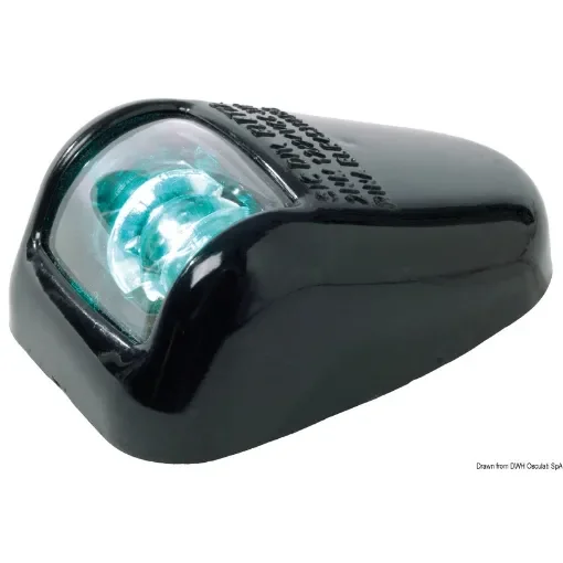Osculati - Orions black/112.5&amp;#176; green navigation light - 11.395.02 product image