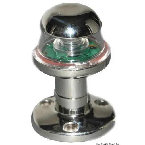 Osculati - Orions AISI 316/360&amp;#176; white navigation light - 11.396.03 product image