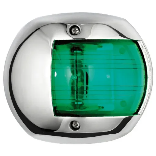 Osculati - Classic 12 AISI 316/112.5&amp;#176; green navigation light - 11.407.02 product image