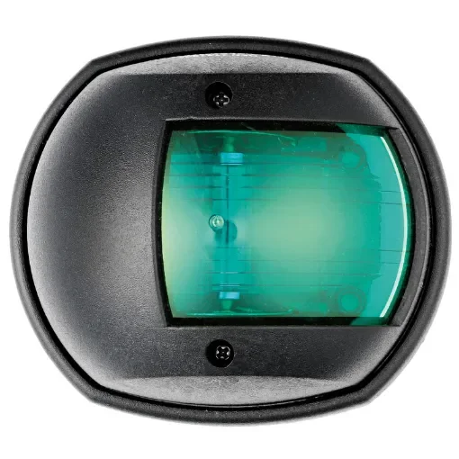 Osculati - Classic 12 black/112.5&amp;#176; green navigation light - 11.410.02 product image
