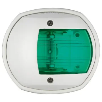 Osculati - Classic 12 white/112.5&amp;#176; green navigation light - 11.410.12 product image