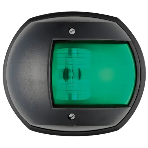 Osculati - Maxi 20 black 12 V/112.5&amp;#176; green navigation light - 11.411.02 product image