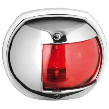 Osculati - Maxi 20 AISI 316 112.5&amp;#176; red 12V navigation light - 11.411.71 product image