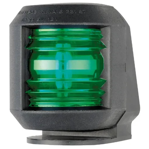 Osculati - UCompact black/112.5&amp;#176; green deck navigation light - 11.413.02 product image