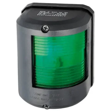 Osculati - Utility 78 black 12 V/green right navigation light - 11.417.02 product image