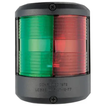Osculati - Utility 78 black 12 V/red-green navigation light - 11.417.05 product image