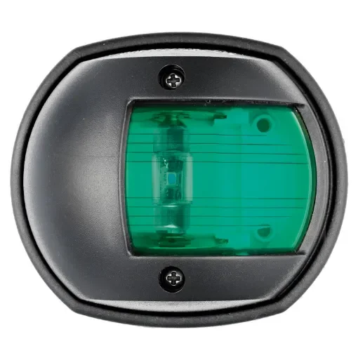 Osculati - Compact black/112.5&amp;#176; right led navigation light - 11.448.02 product image