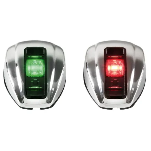 Osculati - NEMO LED navigation lights -left+right 112.5&amp;#176; Blister - vertical mounting - 11.470.01 product image