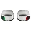 Osculati - NEMO LED navigation lights -left+right 112.5&amp;#176; Blister - horizontal mounting - 11.480.01 product image