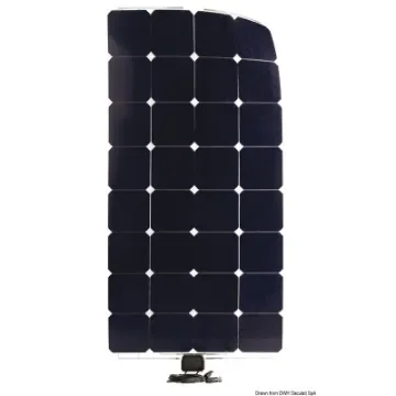 Osculati - Enecom solar panel SunPower 124 Wp 1230x546 mm - 12.034.08 product image