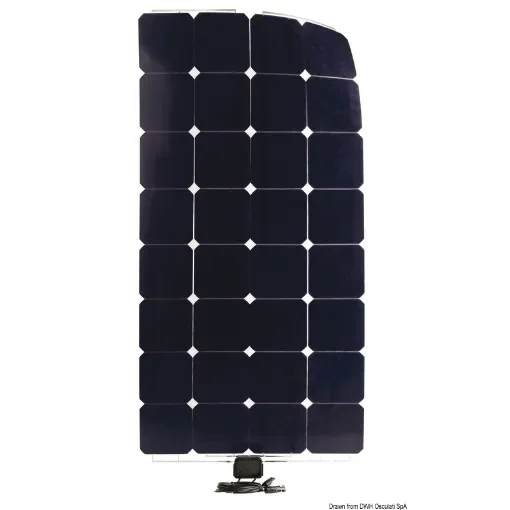 Osculati - Enecom solar panel SunPower 124 Wp 1230x546 mm - 12.034.08 product image