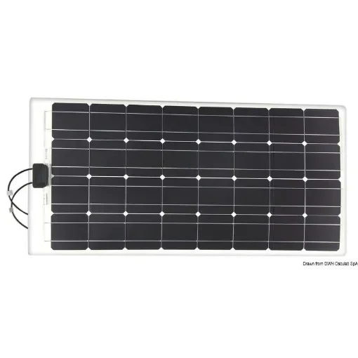 Osculati - ENECOM flexible solar panel 100Wp 1231x536 mm - 12.034.11 product image