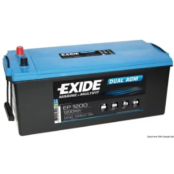 Osculati - Exide Agm battery 240 Ah - 12.412.05 product image