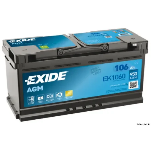 EXIDE AGM Batteries for starting and services product image