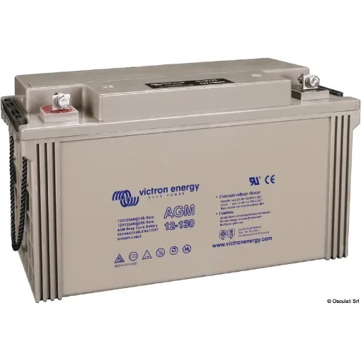 Osculati - VICTRON AGM Deep Cycle battery 12 V 130 Ah - 12.416.02 product image