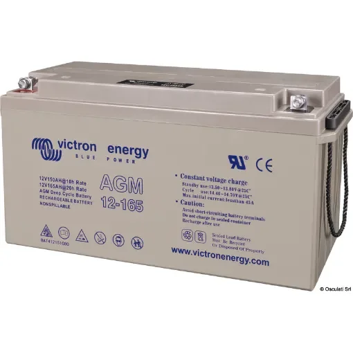 Osculati - VICTRON AGM Deep Cycle battery 12 V 165 Ah - 12.416.04 product image