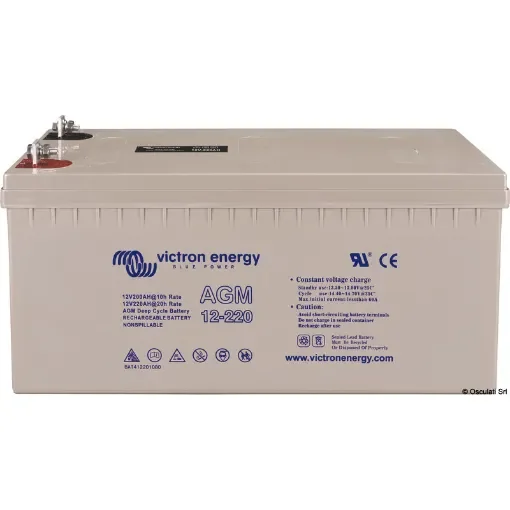 Osculati - VICTRON AGM Deep Cycle battery 12 V 220 Ah - 12.416.05 product image