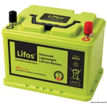 Osculati - LIFO lithium battery for services 12.8 V 68 Ah - 12.470.01 product image