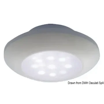Osculati - Watertight white ceiling light, white LED light - 13.179.01 product image