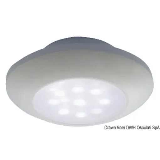 Osculati - Watertight white ceiling light, white LED light - 13.179.01 product image