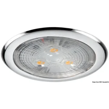 Osculati - Ceiling light w/ 3 white LEDs - 13.179.59 product image